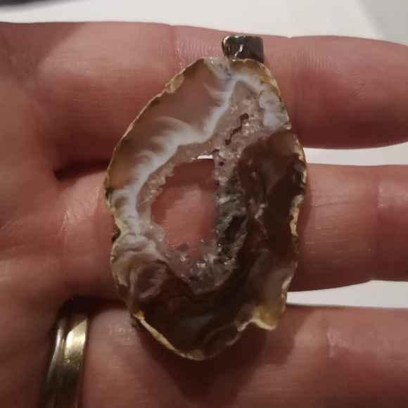 One of a kind Agate pendant. - Picture 2 of 4